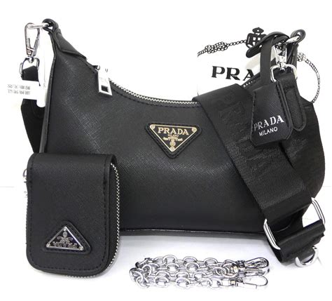 prada side bag with coin purse|prada coin purse with strap.